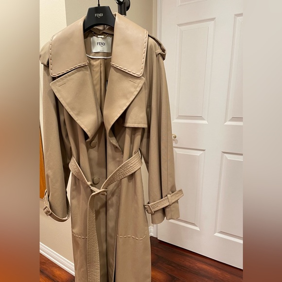 Fendi Jackets & Blazers - BRAND NEW with Tags Authentic Fendi Trench Coat Size 40 $4400++
